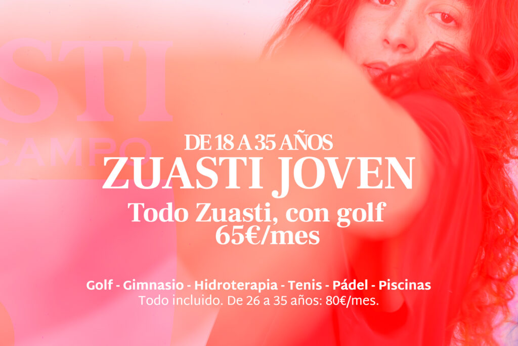Presentamos ZUASTI JOVEN, una nueva modalidad para quienes tienen entre 18 y 35 años y quieren disfrutar de Zuasti en toda su amplitud.