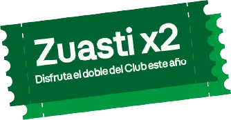 Zuasti x2 – Disfruta el doble del Club este año